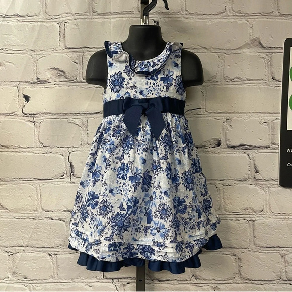 Nanette floral dress 4T - Picture 1 of 6